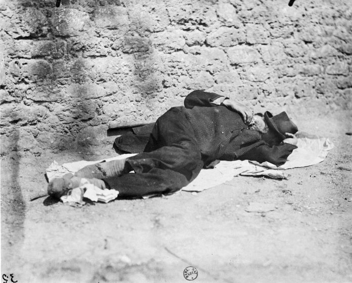 Un SDF à Paris ... en 1898